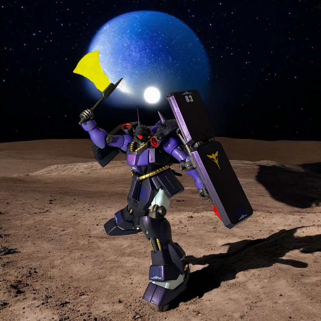 HGUC ギラドーガ　黒い三連星リスペクト機–5枚目/制作者：丸五ワークス