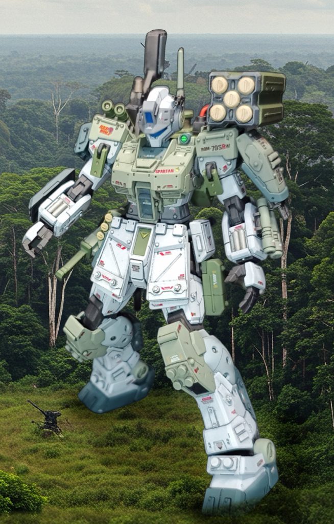 毎度使いまわしのミサイルランチャー！