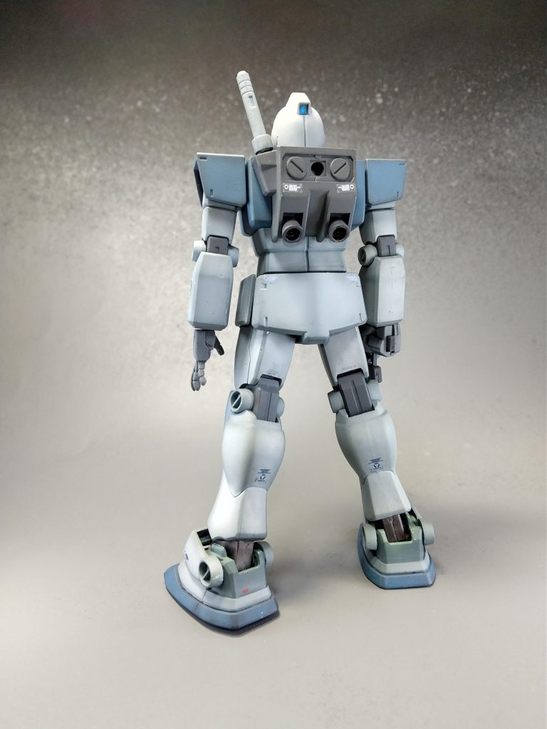 今回デカールを貼って水性プレミアムトップコートをしてリテイク