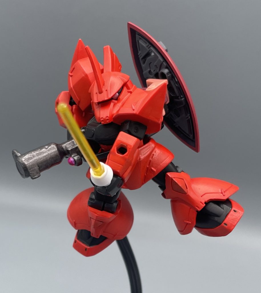 片刃式ビームサーベル!! 個人的に、ゲルググの片刃サーベル好きなんですよねぇ(^^♪