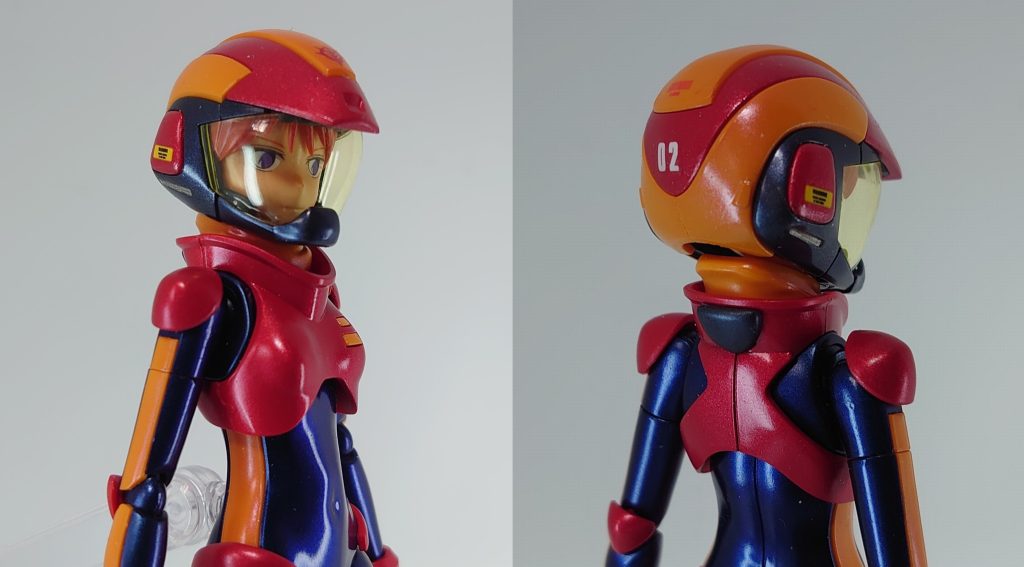 なんか寂しいのでデカールを貼ってますジオンマークも貼り、02はプルツーだからw