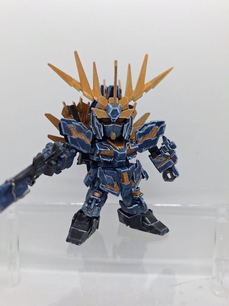 完成です。筆塗り練習あるのみですね。ご覧いただきありがとうございました。