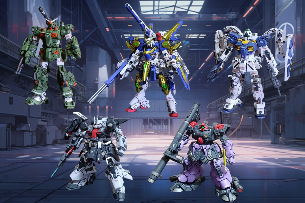 いつものエンドカード風。現在、グフ・フライトタイプを制作中なのですがエアブラシの調子が悪いんですよねぇ(gundam-kao5)サフまでは吹きましたが、一旦バラして洗浄コースですね。今月は第5弾が来ますから、楽しみです(gundam-kao6)