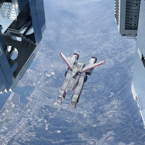 ホワイトベース in スペースコロニー