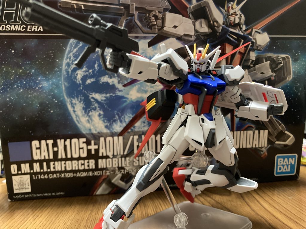 ガンダムSEED、未だ本編は見てないのですがキットはかなり作りやすくカッコいいです！ 