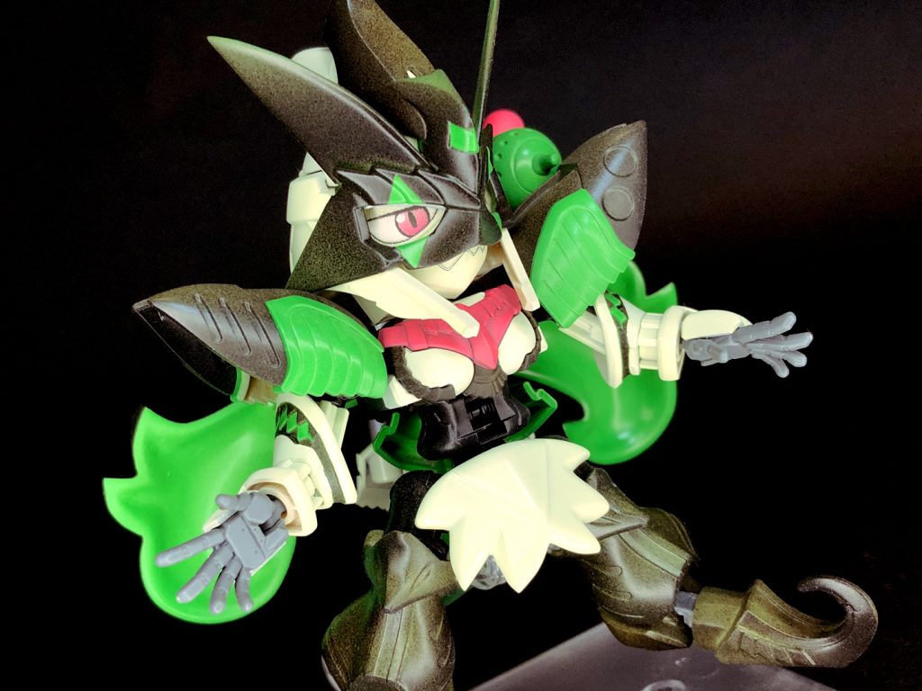 【ポケモンガンプラ】マスカーニャ–5枚目/制作者：コン◎SDポケモンガンプラ