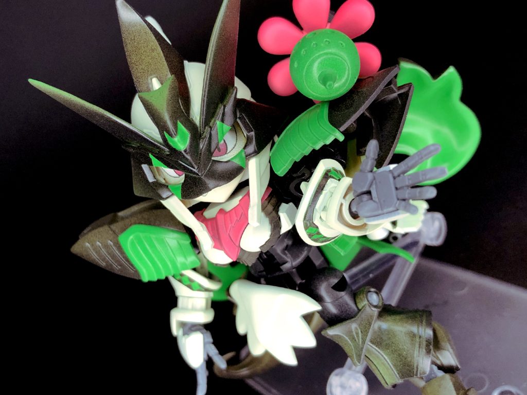 【ポケモンガンプラ】マスカーニャ–4枚目/制作者：コン◎SDポケモンガンプラ