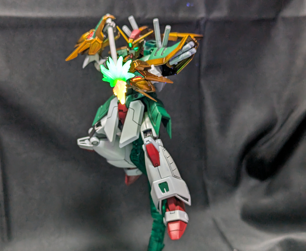 HGFC ドラゴンガンダム 小改造全塗装–6枚目/制作者:Nobu