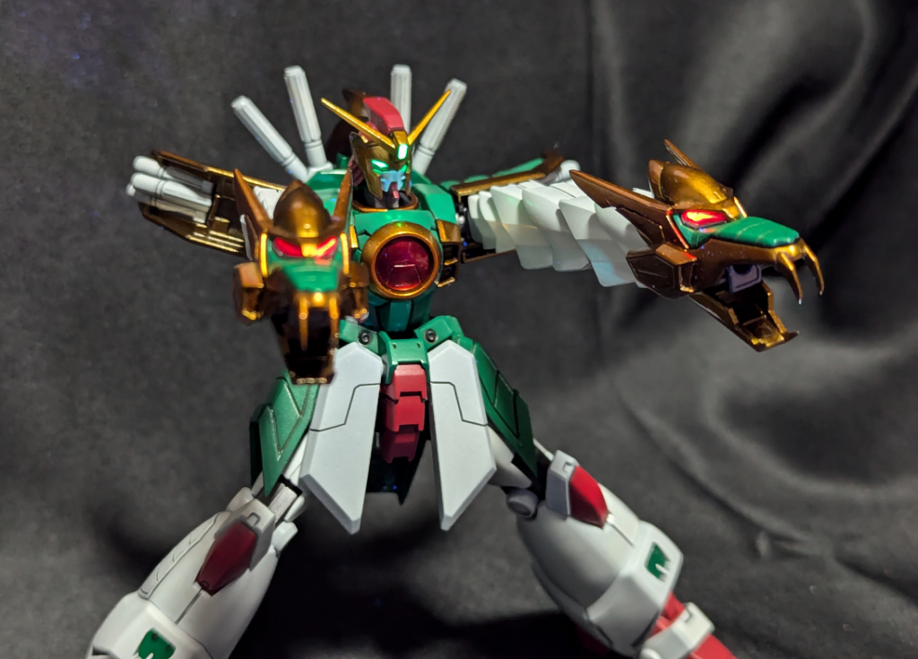 HGFC ドラゴンガンダム 小改造全塗装–7枚目/制作者:Nobu