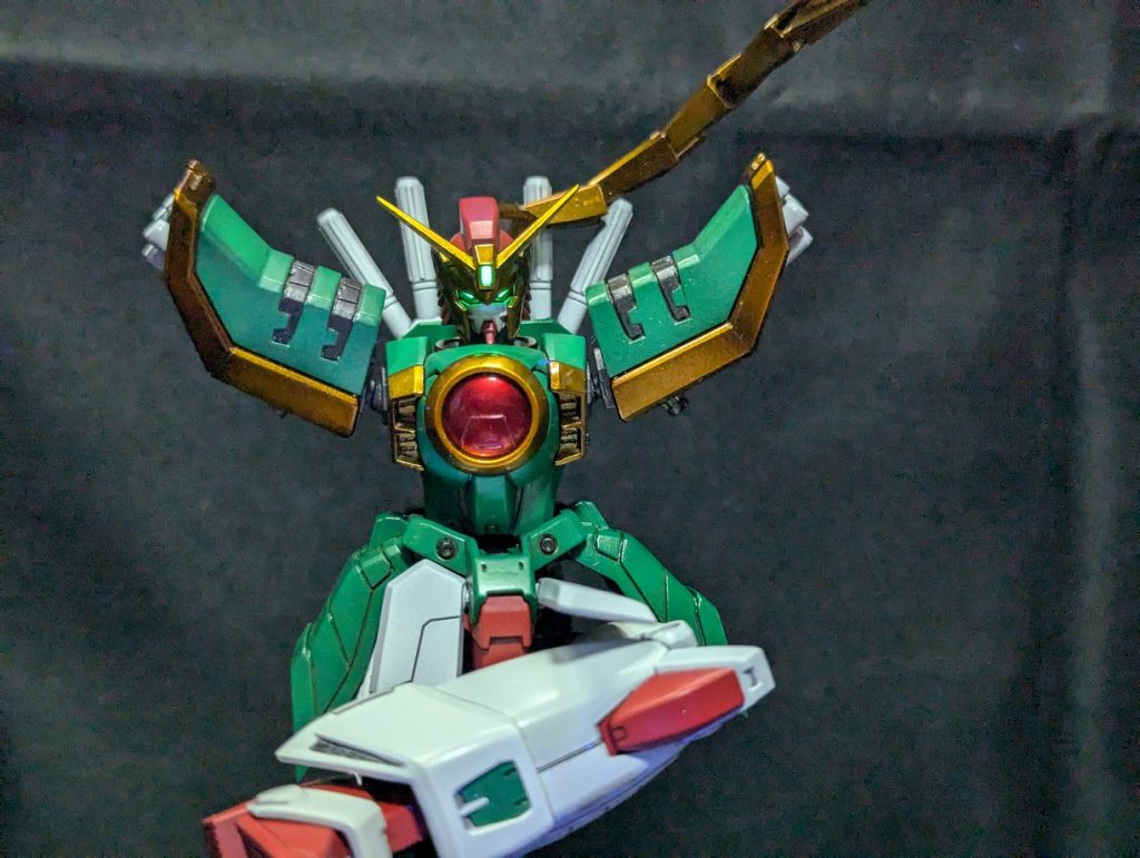 HGFC ドラゴンガンダム 小改造全塗装–8枚目/制作者:Nobu