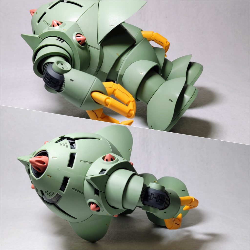 寝そべり...ではなく巡行形態