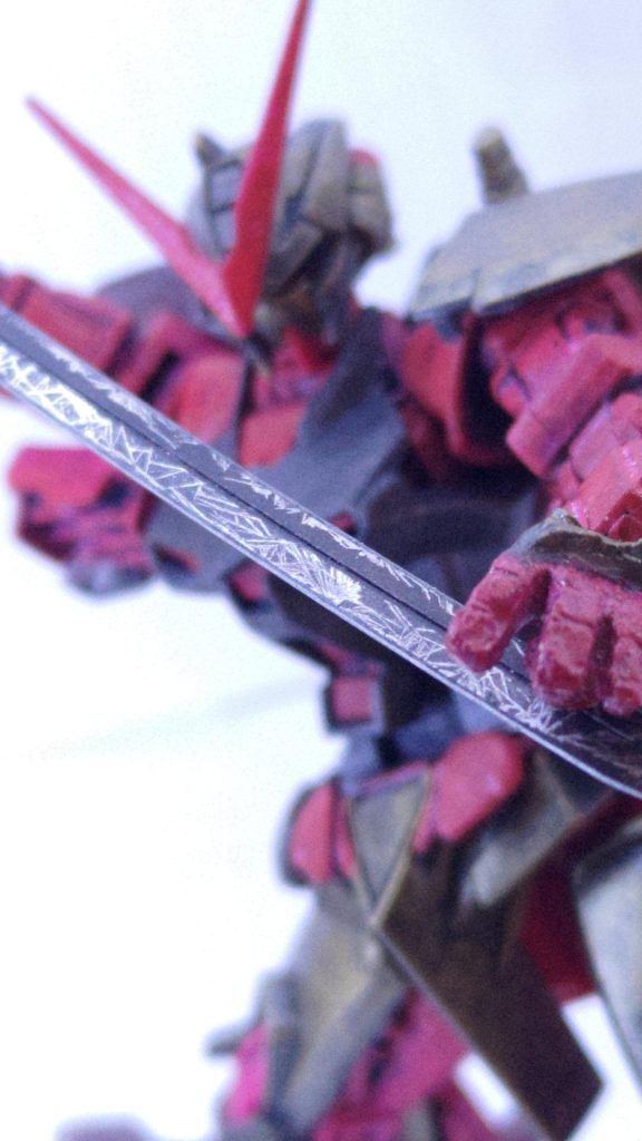 ガーベラストレートの結晶塗装とyoutubeショート動画の作成–4枚目/制作者：れもねぇど　ゆっくり鍼灸ガンプラチャンネル