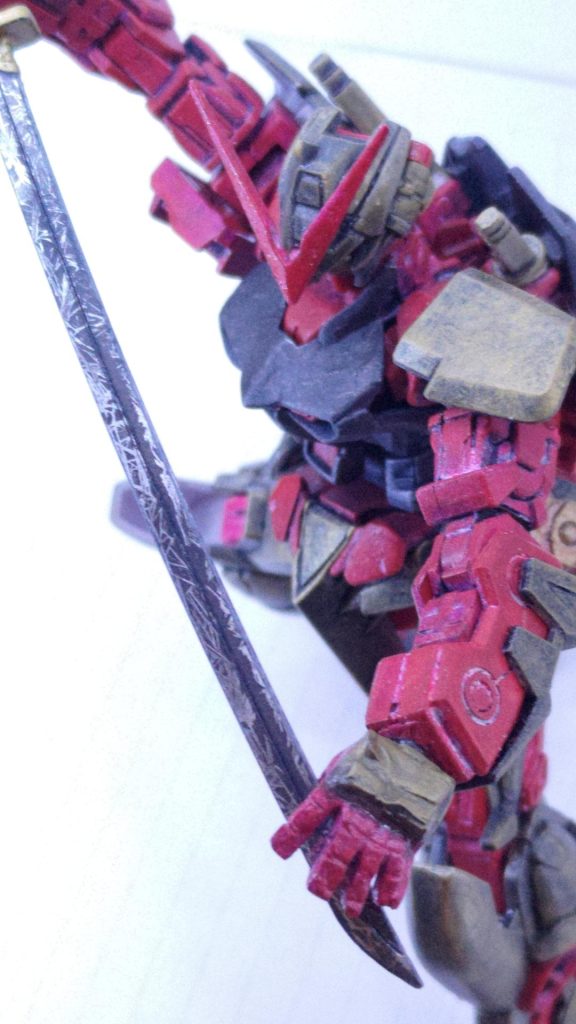 ガーベラストレートの結晶塗装とyoutubeショート動画の作成–5枚目/制作者：れもねぇど　ゆっくり鍼灸ガンプラチャンネル