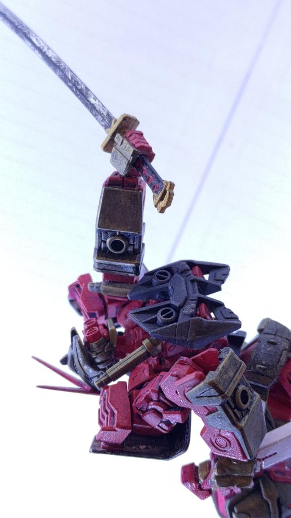 ガーベラストレートの結晶塗装とyoutubeショート動画の作成–6枚目/制作者：れもねぇど　ゆっくり鍼灸ガンプラチャンネル