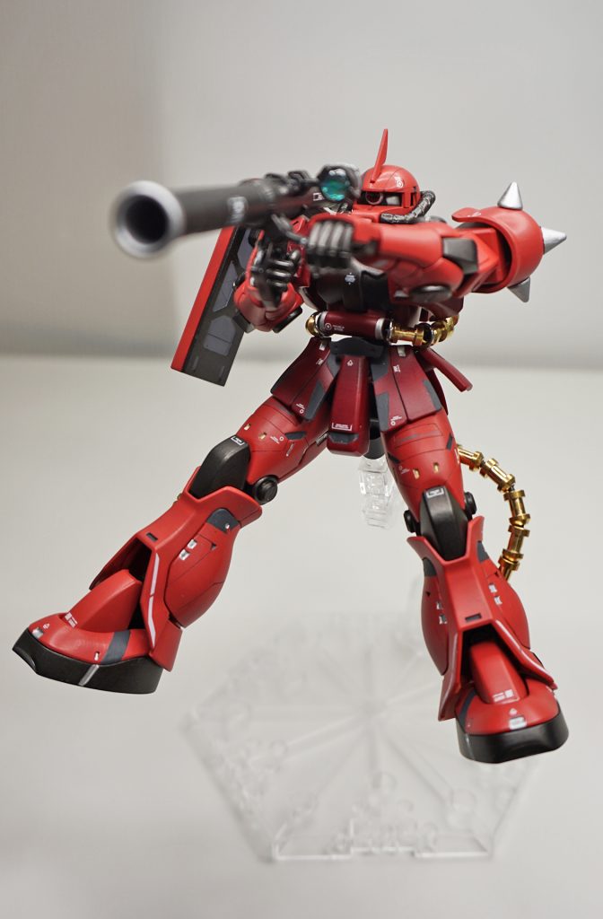 RGガンダム2.0と一緒に飾りたい!という思いから製作始めたのでディテールアップなどに力をいれてみました