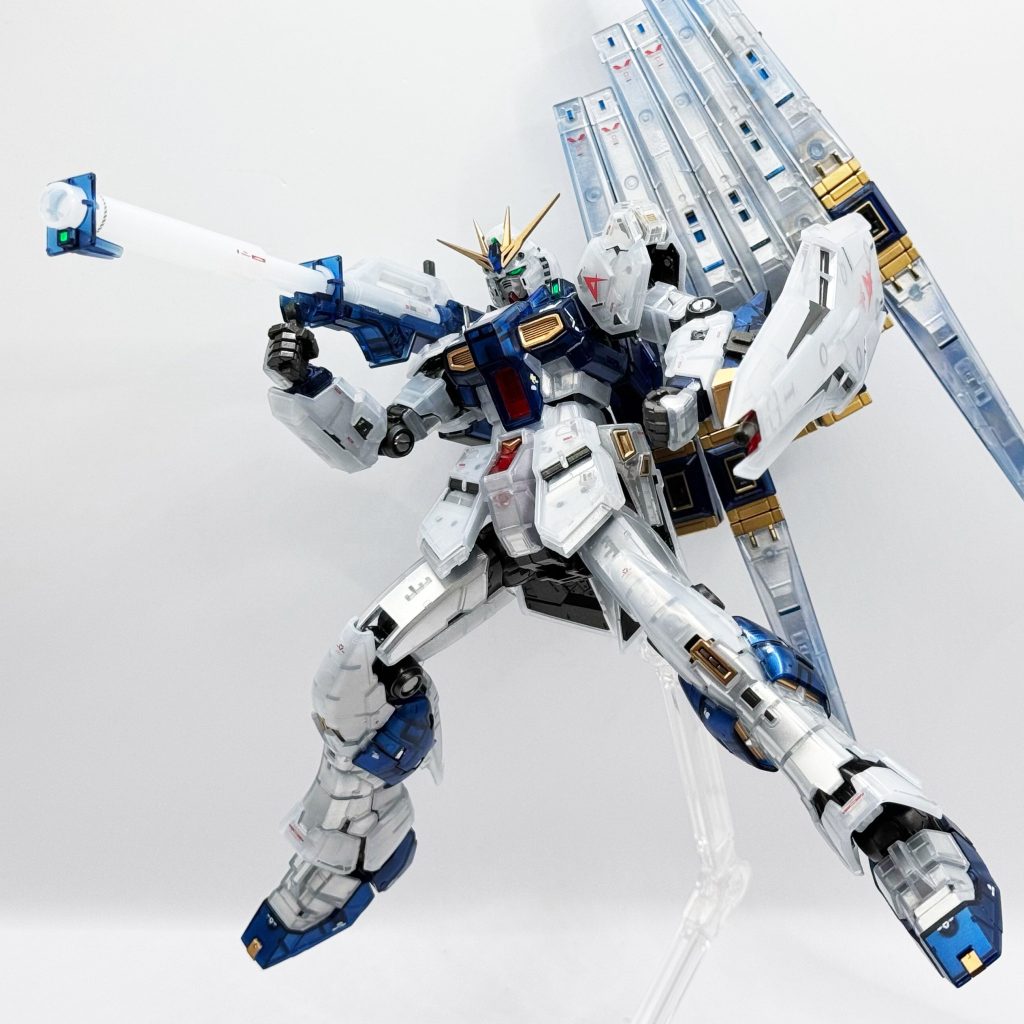 RG  νガンダム [メカニカルコアメッキスタイル]–4枚目/制作者：ガンプラさんTW