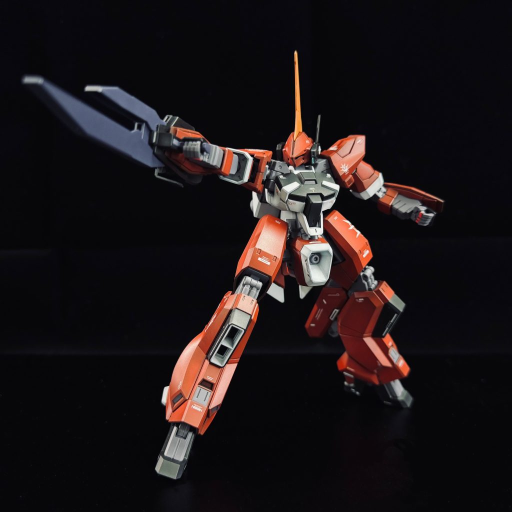 HG バーザム レジオン鹵獲仕様–4枚目/制作者：ガンプラさんTW