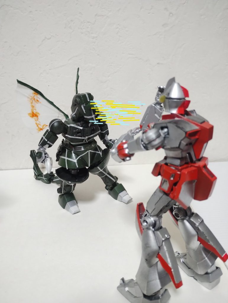 ビームスペシウムが炸裂！ドラックオーは倒された。