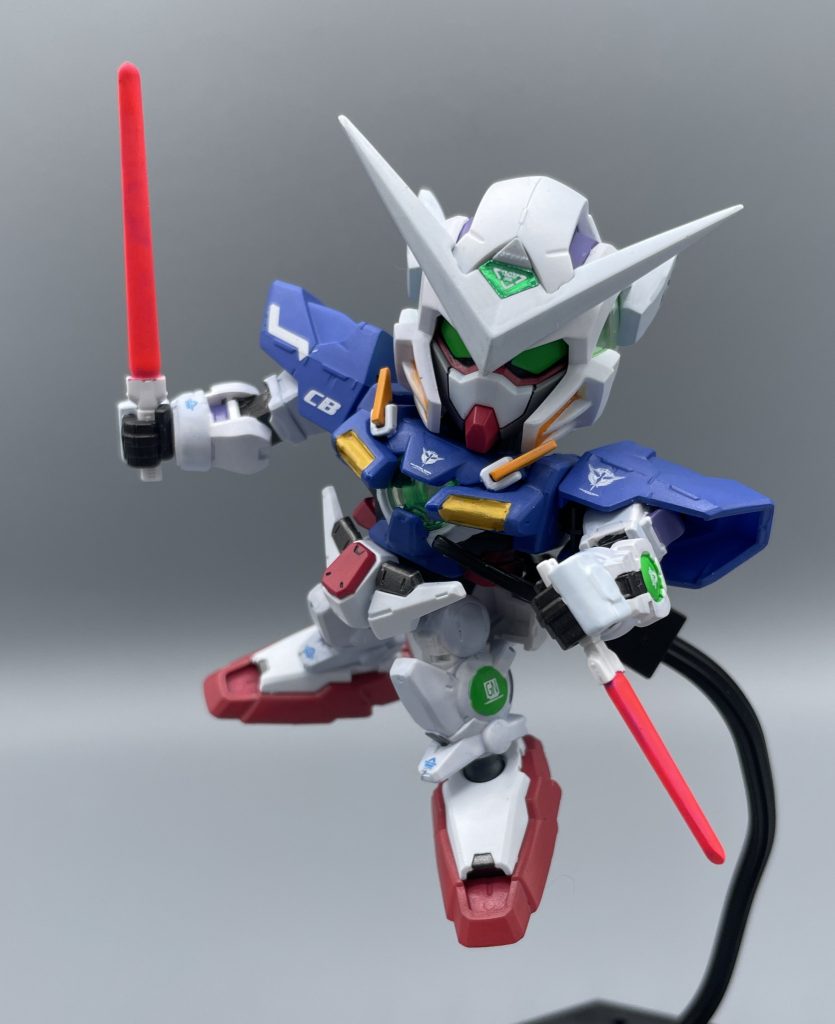 GNビームサーベル SDだから別にいいんですけど、サーベルには見えない何とも言えない香ばしい造形(笑)