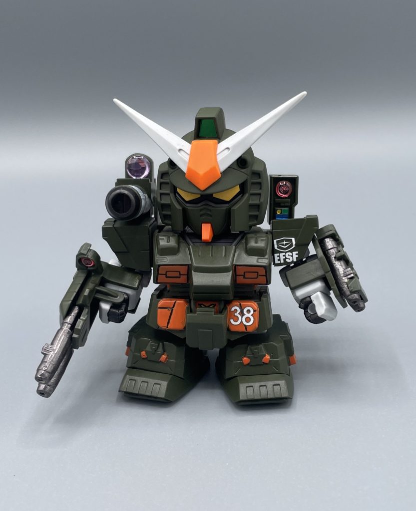 フルアーマーガンダム!! カッコ可愛さの中に漂うMSV臭が堪りませんね(>_<) ★フルアーマー藍戦士も是非ッ↓↓(*'▽')https://gumpla.jp/sd/2242722