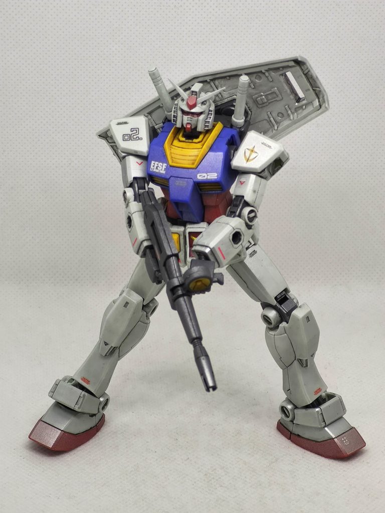 モールドが少ない分、デカールを多めに貼ってます。