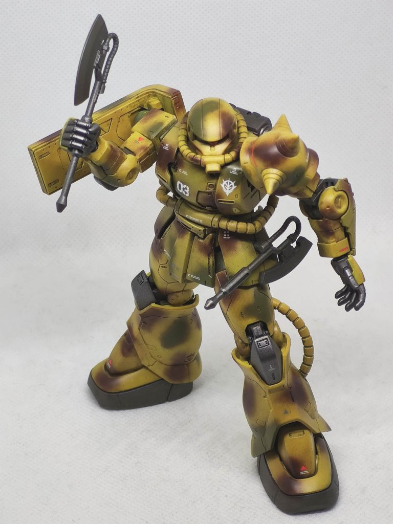 ヒート・ホークは2丁持ち。