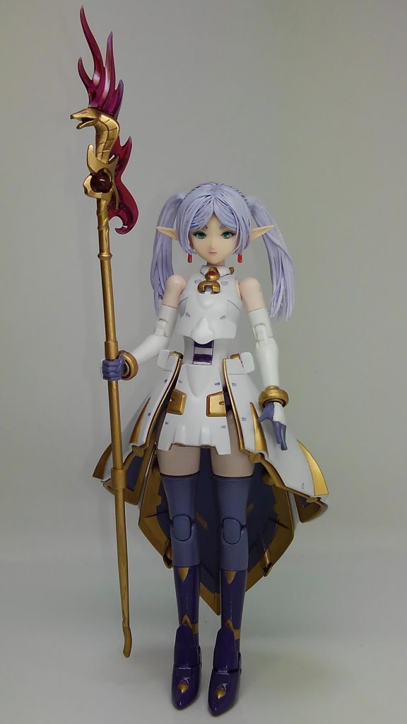 杖を作ろうと思ったんですが赤い球体が作れそうも無かったので、過去作のクレオパトラキュベレイの杖から流用という名の手抜きですw以下はいつものコントになります。