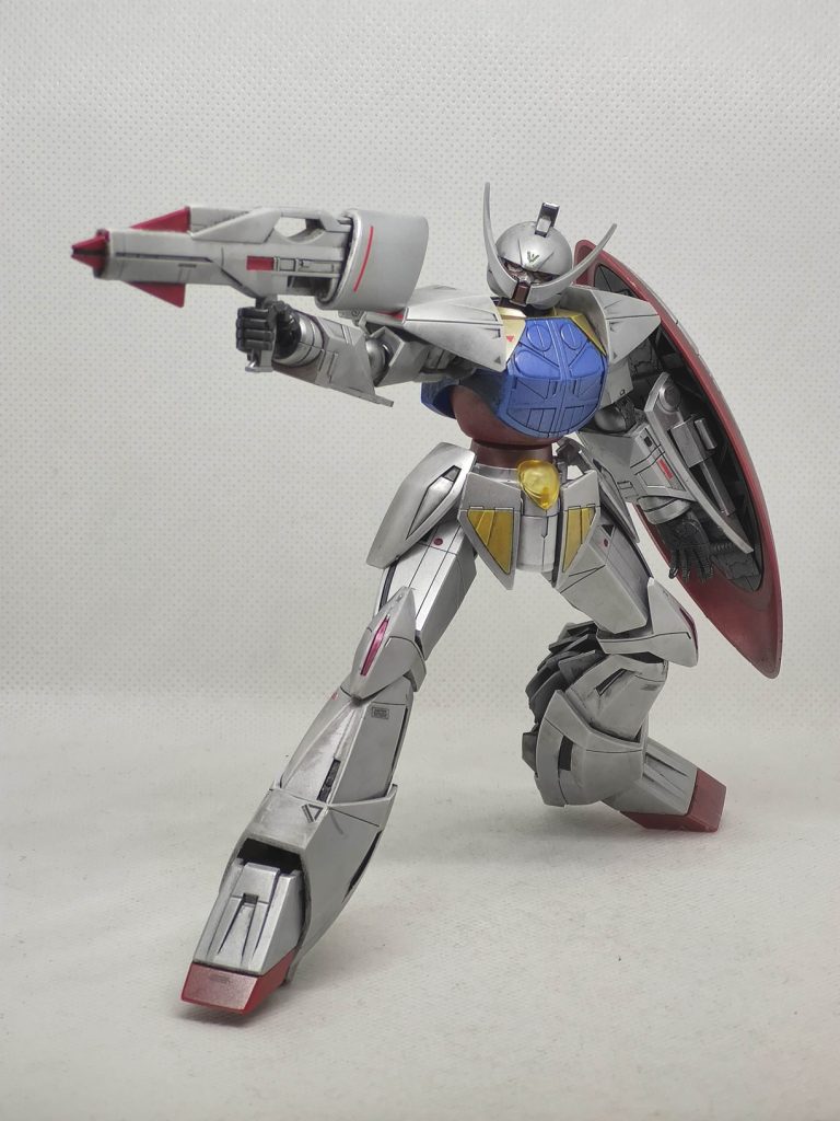 ∀ガンダム(シルバー塗装)–5枚目/制作者:yukidaruma