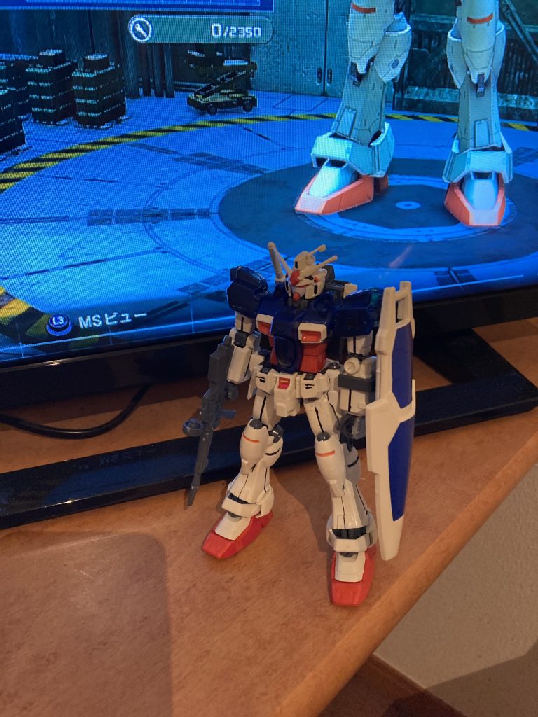 三年前に始めたてのガンプラ