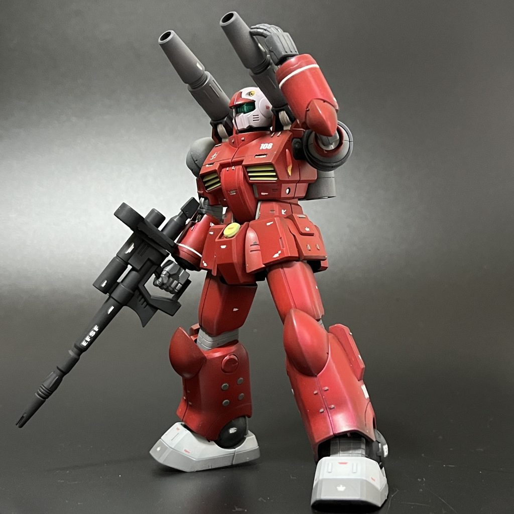 キットにはもともと平手が付属しているのでストーリー性のあるポージングができてかっこいいです^^
