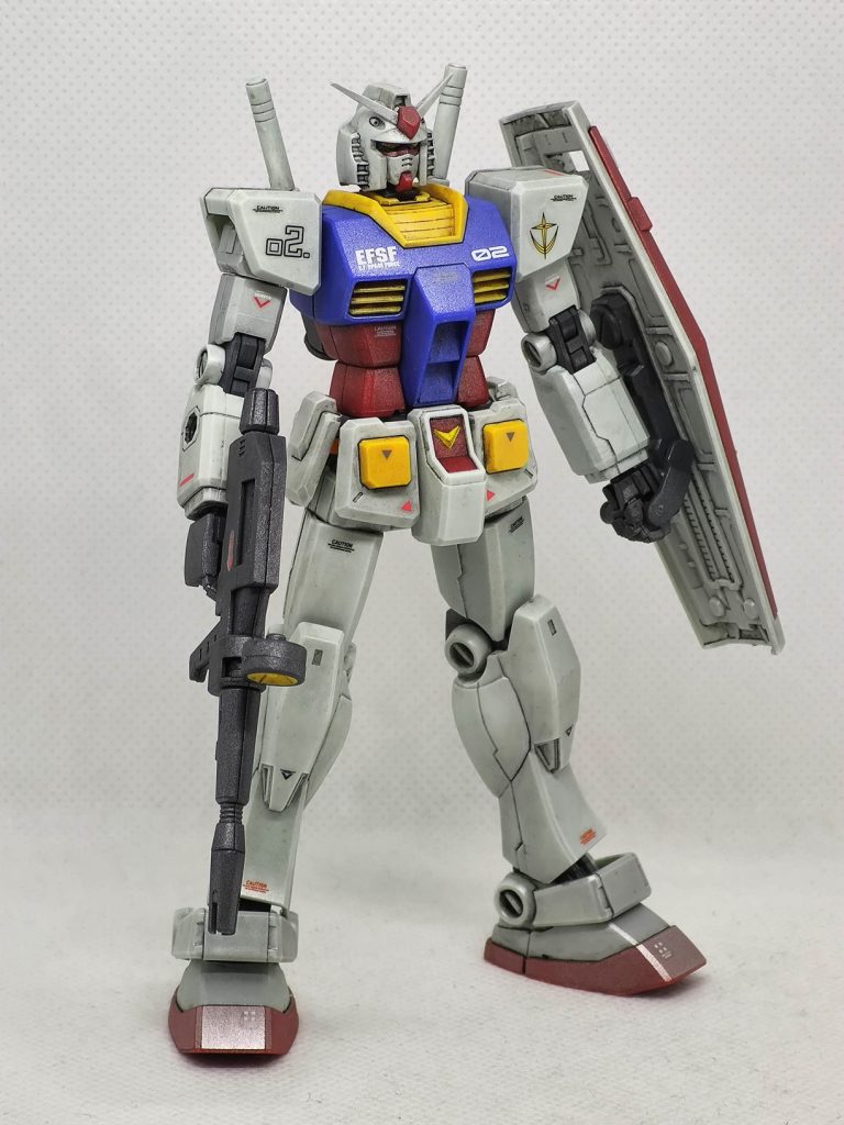 RX78-2ガンダム(手抜きメタリック仕上げ)–7枚目/制作者:yukidaruma