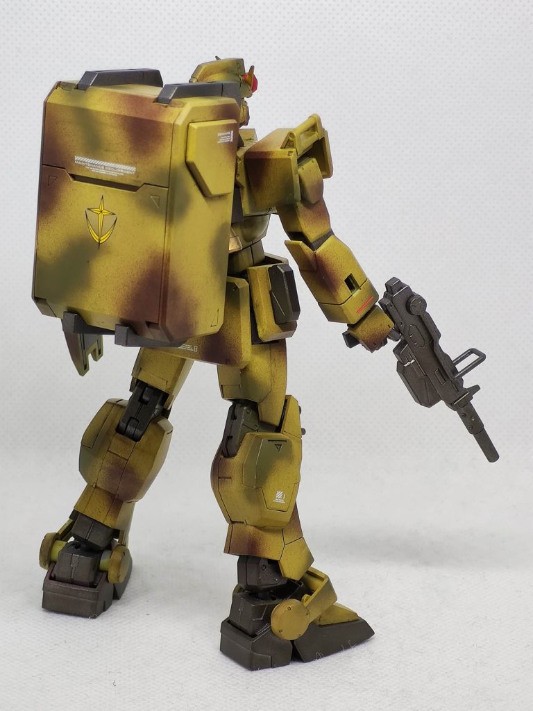 陸戦型ガンダム（迷彩色仕上げ）–8枚目/制作者：yukidaruma