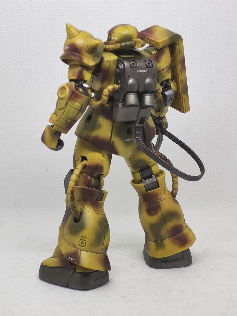 ザクⅡ ジ・オリジン版(迷彩色仕上げ)–9枚目/制作者:yukidaruma