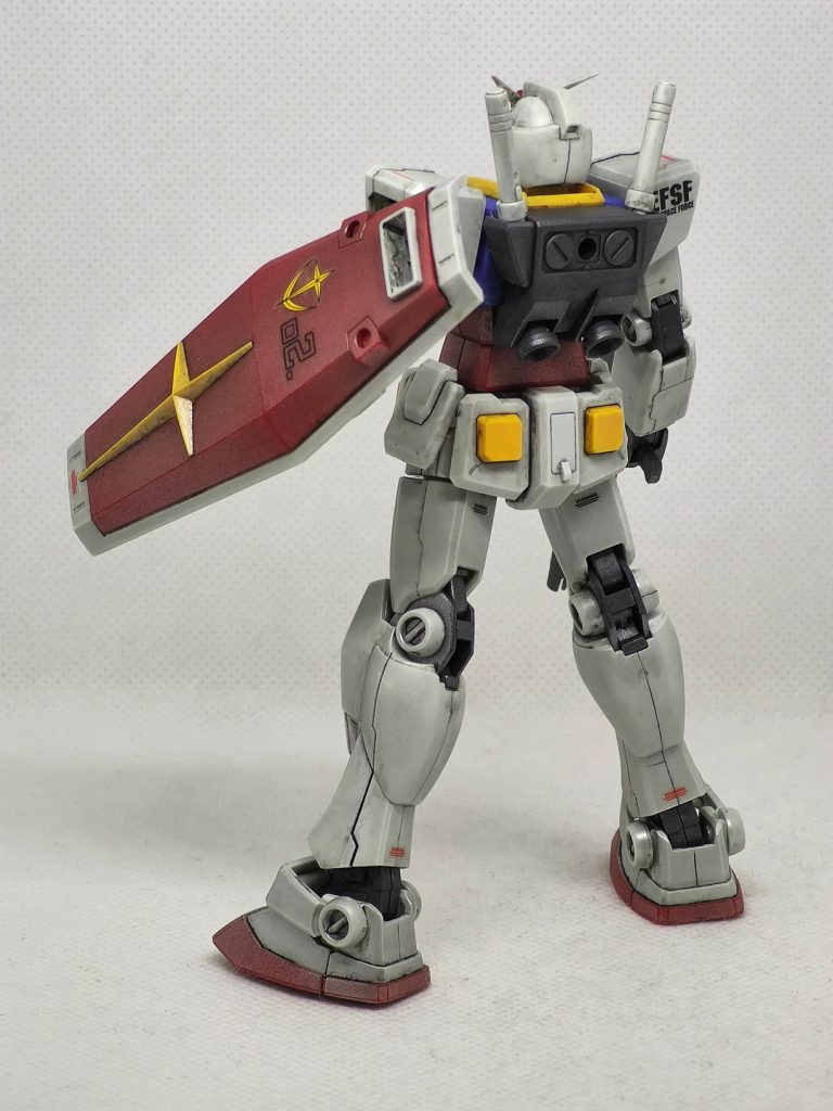 RX78-2ガンダム(手抜きメタリック仕上げ)–9枚目/制作者:yukidaruma