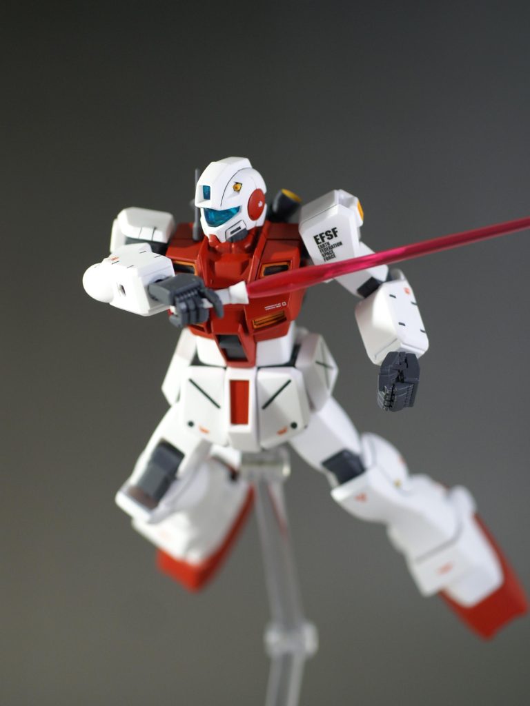 HGUC 1/144 ジム・コマンド(ユーグ・クーロ機)–7枚目/制作者:エーディジェ