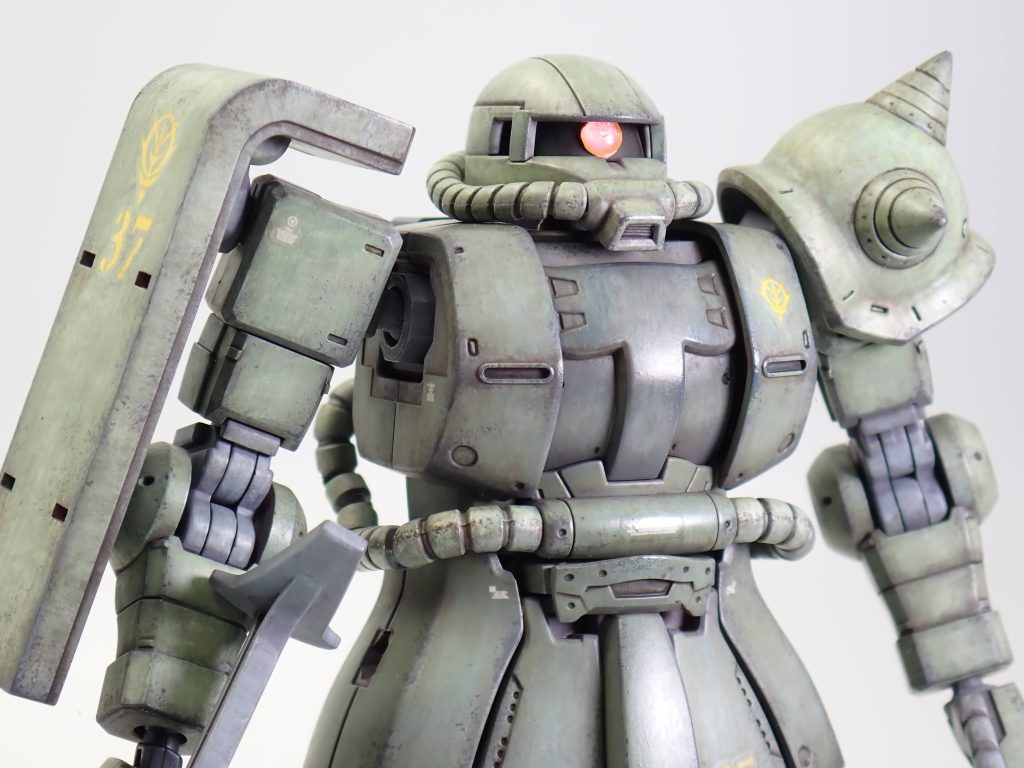 清水圭さん式筆塗り3作目となります　いわゆるSTF本を買って作例どおりの色で塗ってみましたが、当たり前ですが本家のとおりにはなりません