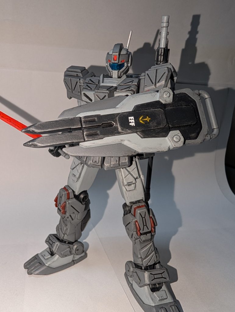 ザ−ベル抜刀してパシャリ。