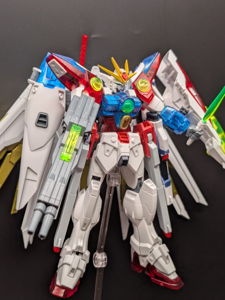 ウイングゼロにフリーダムの各種武装とプラウドディフェンダーを移植