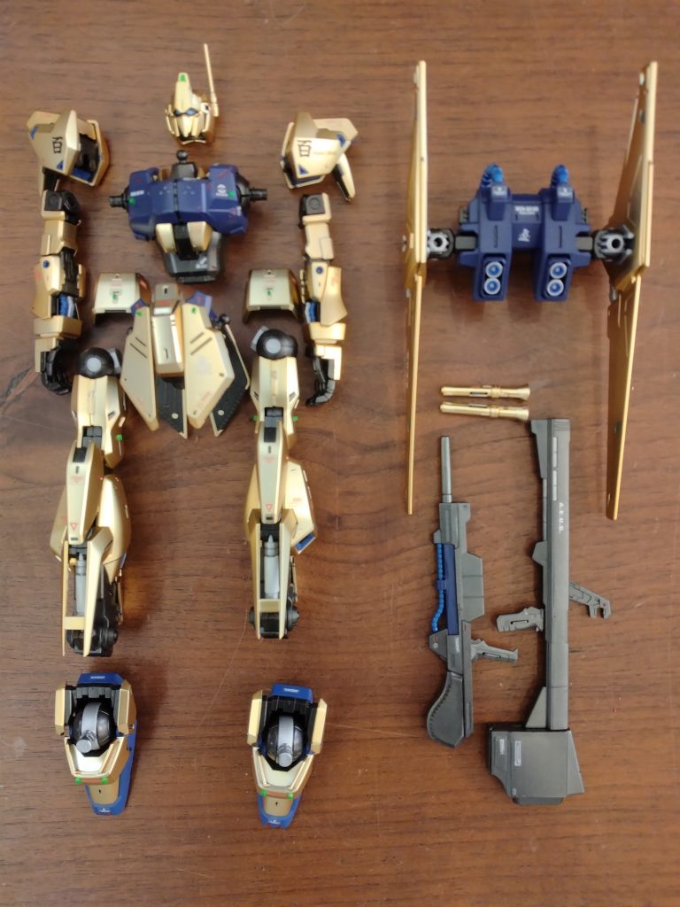 MGのボリューム感、作っててワクワクしますよね。飾る場所取るけど…