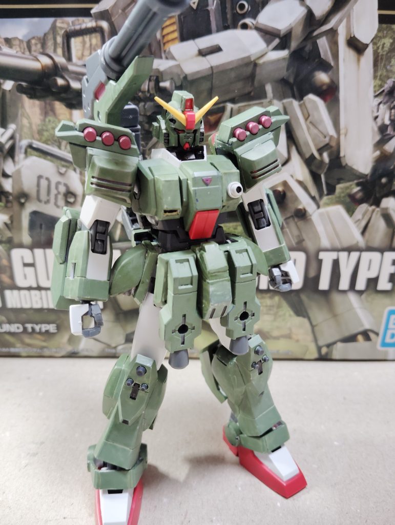 今までフルアーマー系は作ってて上手く出来た事なかったけど今回はそこまで失敗して無くてよかった。