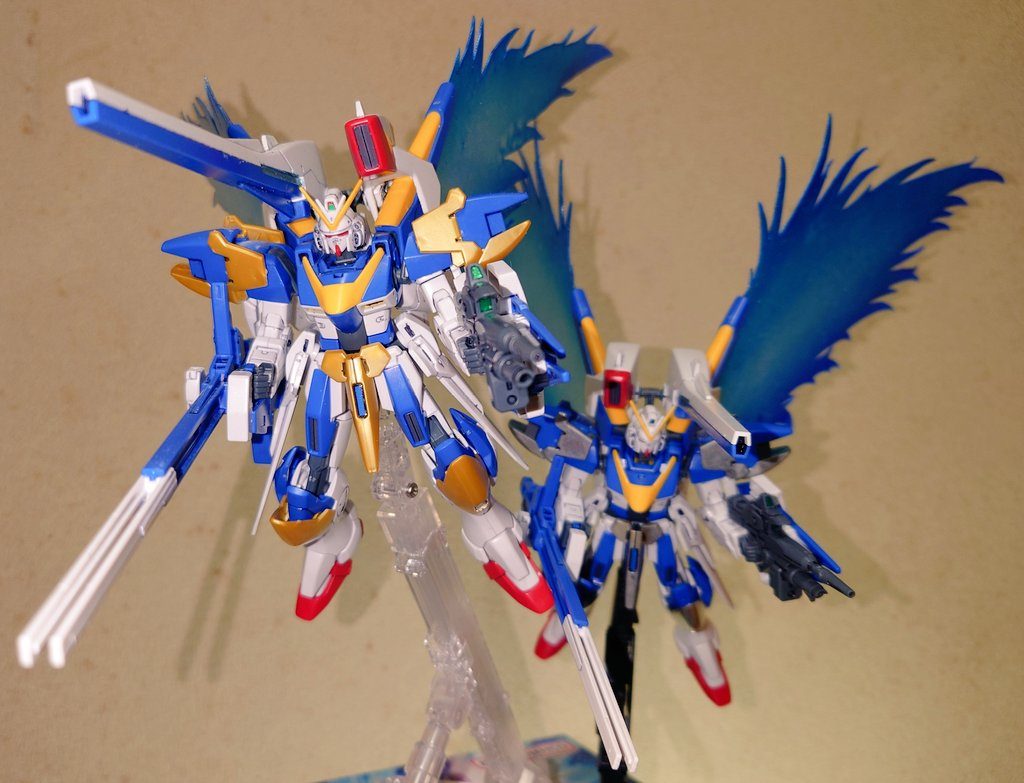 フル装備V2アサルトバスター+光の翼–4枚目/制作者:雑津 雷斗