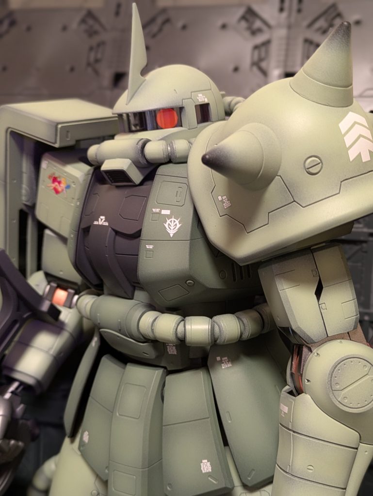 メイン塗装後のデカール付属デカールで止めとけばこんなアッサリになります^^;