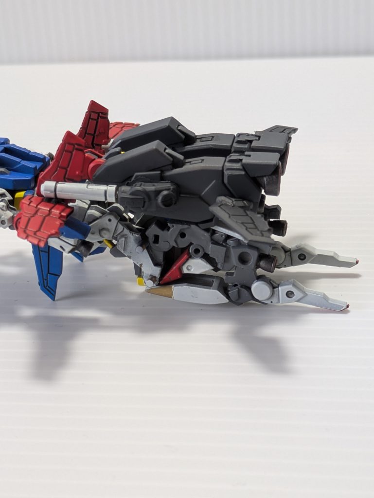 脛フレーム内に足を収めました（見えないけど）