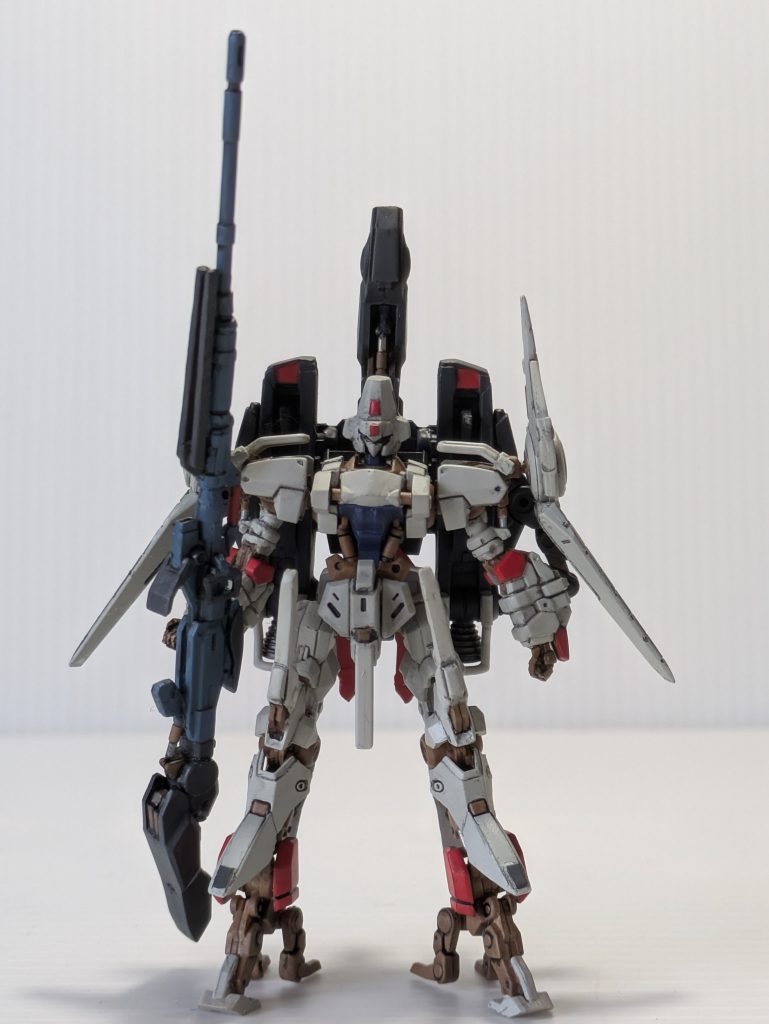 足首の赤いパーツはGフォートレスを作った時に余ったZZの足首パーツです（笑）