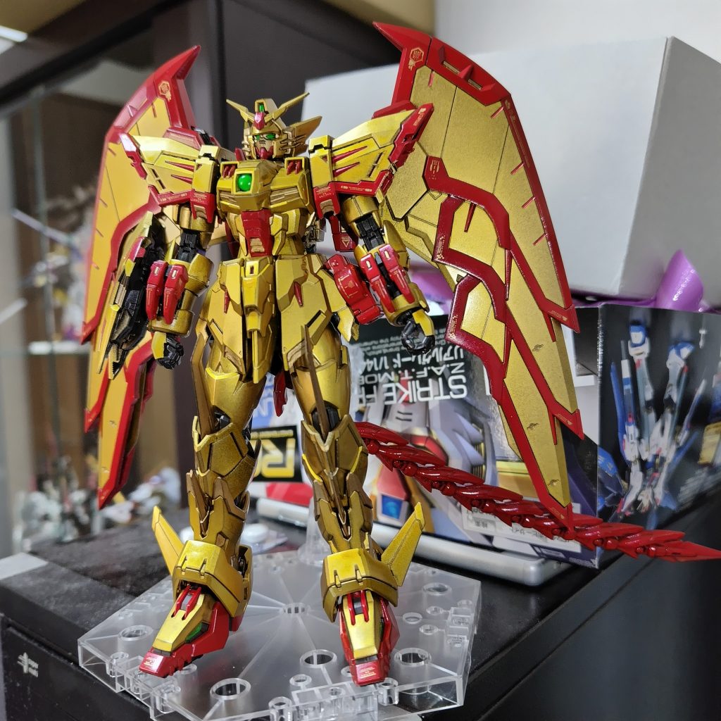 ヒートロッドがスペリオルドラゴン感を出していて、塗装に苦労しましたが満足な出来上がりになりました。