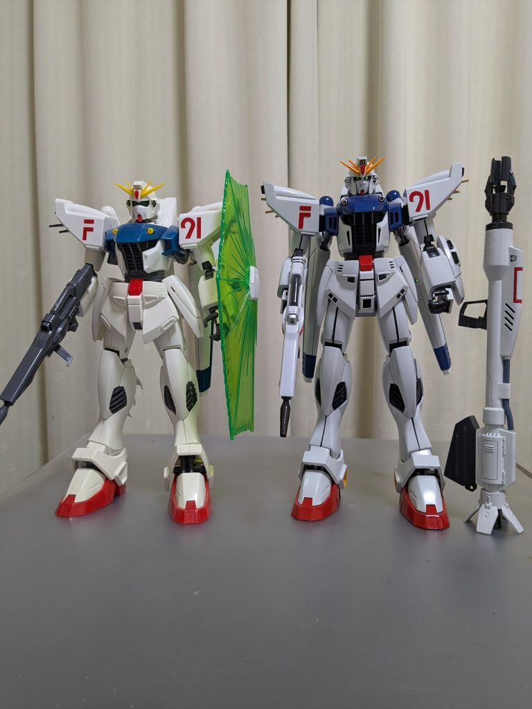 もう一機ヤフオクした素組みと比較。こう言うことしているから、家族にまた買ったのといわれ、都度半分は送料なんだよとか言い訳し、開き直りSDGs。