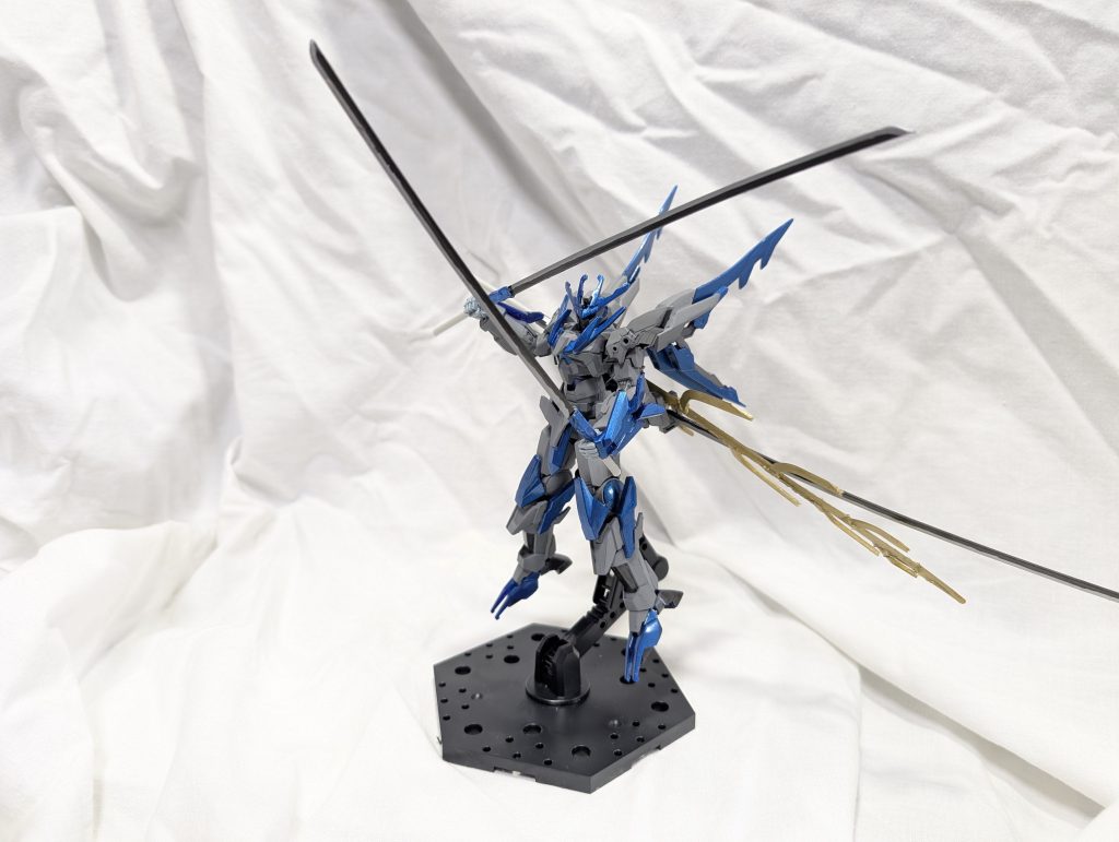 トランジェントガンダムグレイシャー蒼刀＋Fアーマー–3枚目/制作者：miyaji