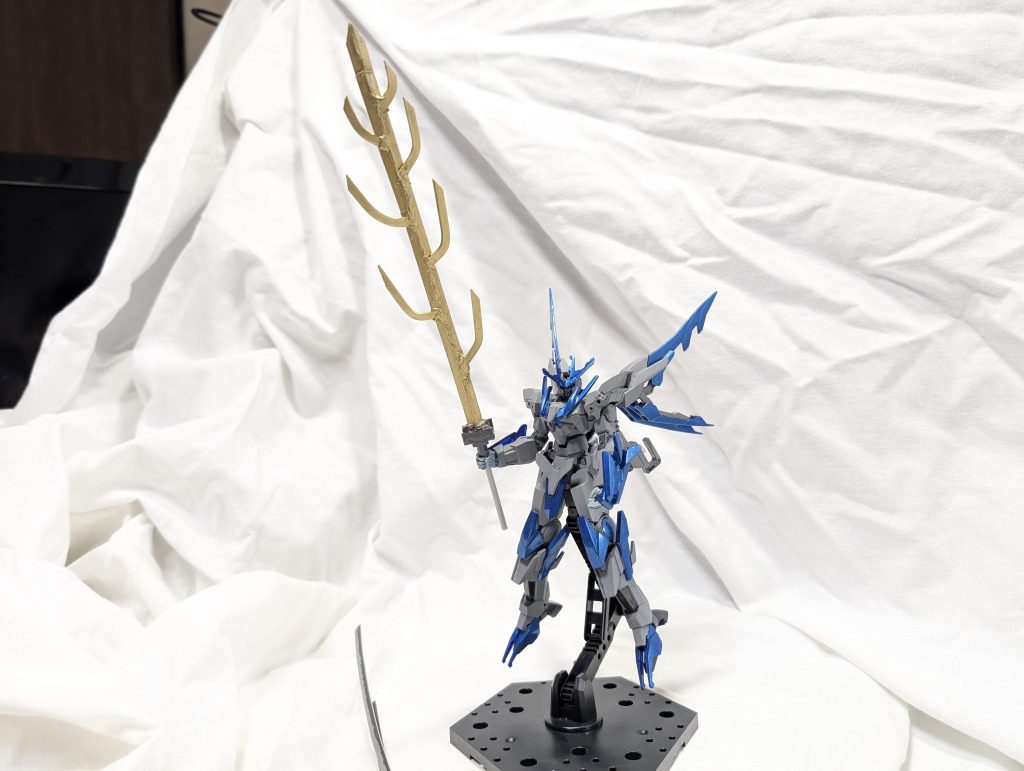 トランジェントガンダムグレイシャー蒼刀＋Fアーマー–6枚目/制作者：miyaji