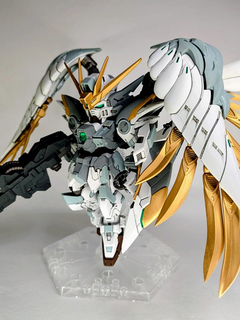 XXXG-00W0 ウイングガンダムゼロEW(スノーホワイトカラー)–2枚目/制作者:@redcheek