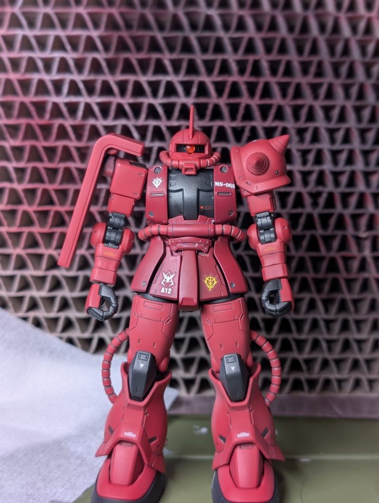 口のダクトの塗り分けとか忘れてたり、墨入れが拭き取れていない所があるのも悔やまれます。次回に活かします^^;